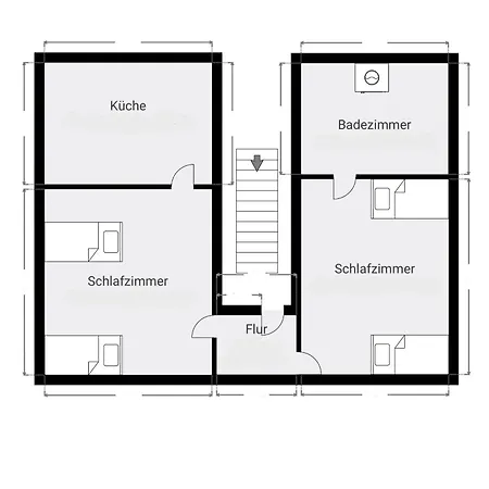 Appartement Rotfuchs-1-4-personen *
